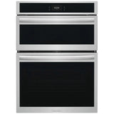 Frigidaire Gallery GCWM3070AF Microwave Wall Oven Combo, 30 inch Exterior Width, Convection, Self Clean, 7 cu. ft. Capacity, Temperature Probe, Air Fry, Stainless Steel colour