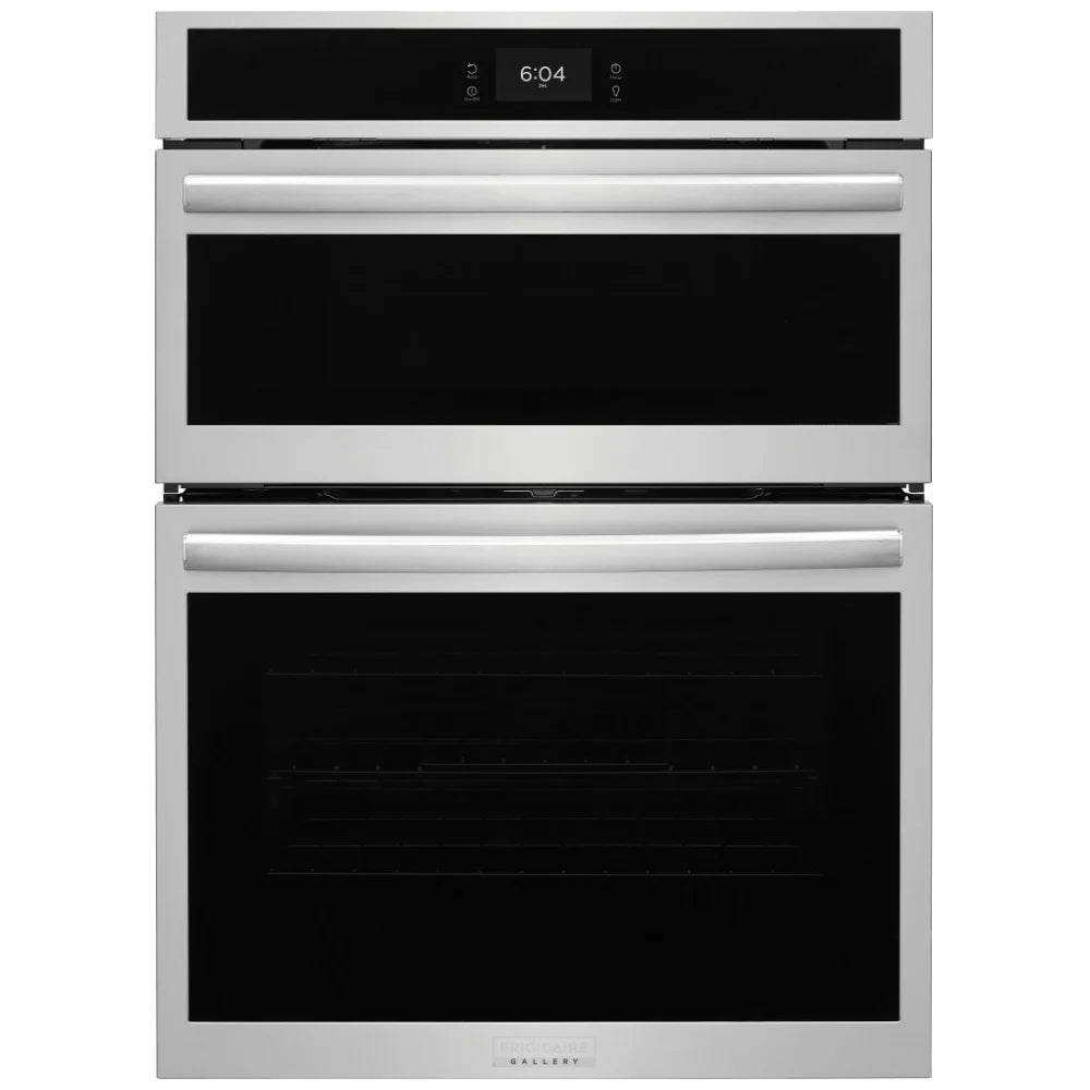Frigidaire Gallery GCWM3070AF Microwave Wall Oven Combo, 30 inch Exterior Width, Convection, Self Clean, 7 cu. ft. Capacity, Temperature Probe, Air Fry, Stainless Steel colour