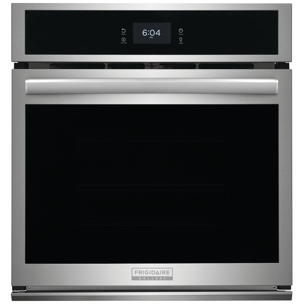 Frigidaire Gallery GCWS2767AF Single Wall Oven, 27 inch Exterior Width, Convection, Self Clean, 3.8 cu. ft. Capacity, Temperature Probe, Air Fry, Stainless Steel colour