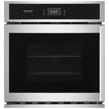 Frigidaire Gallery GCWS276SAF Single Wall Oven, 27 inch Exterior Width, Convection, Self Clean, 3.58 cu. ft. Capacity, Temperature Probe, Air Fry, Stainless Steel colour Category: Single Wall Ovens