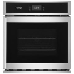 Frigidaire Gallery GCWS276SAF Single Wall Oven, 27 inch Exterior Width, Convection, Self Clean, 3.58 cu. ft. Capacity, Temperature Probe, Air Fry, Stainless Steel colour Category: Single Wall Ovens
