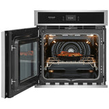 Frigidaire Gallery GCWS276SAF Single Wall Oven, 27 inch Exterior Width, Convection, Self Clean, 3.58 cu. ft. Capacity, Temperature Probe, Air Fry, Stainless Steel colour Category: Single Wall Ovens