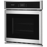 Frigidaire Gallery GCWS276SAF Single Wall Oven, 27 inch Exterior Width, Convection, Self Clean, 3.58 cu. ft. Capacity, Temperature Probe, Air Fry, Stainless Steel colour Category: Single Wall Ovens