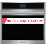 Frigidaire Gallery GCWS3067AF Single Wall Oven, 30 inch Exterior Width, Convection, Self Clean, 5.3 cu. ft. Capacity, Temperature Probe, Air Fry, Stainless Steel colour