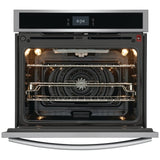 Frigidaire Gallery GCWS3067AF Single Wall Oven, 30 inch Exterior Width, Convection, Self Clean, 5.3 cu. ft. Capacity, Temperature Probe, Air Fry, Stainless Steel colour