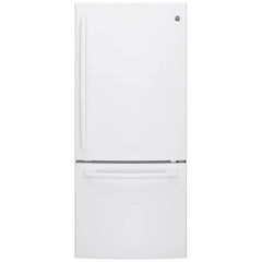 GE GDE21DGKWW Bottom Freezer Refrigerator