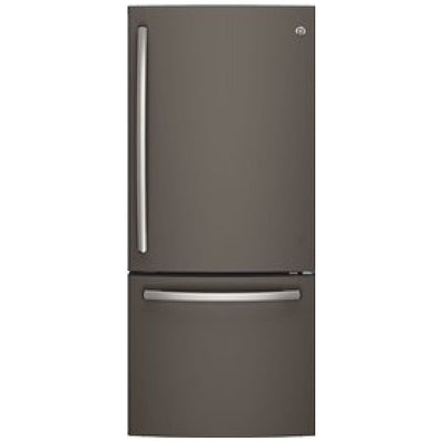 GE GDE21DMKES Bottom Freezer Refrigerator, 30 inch Width, ENERGY STAR Certified, 20.9 cu. ft. Capacity