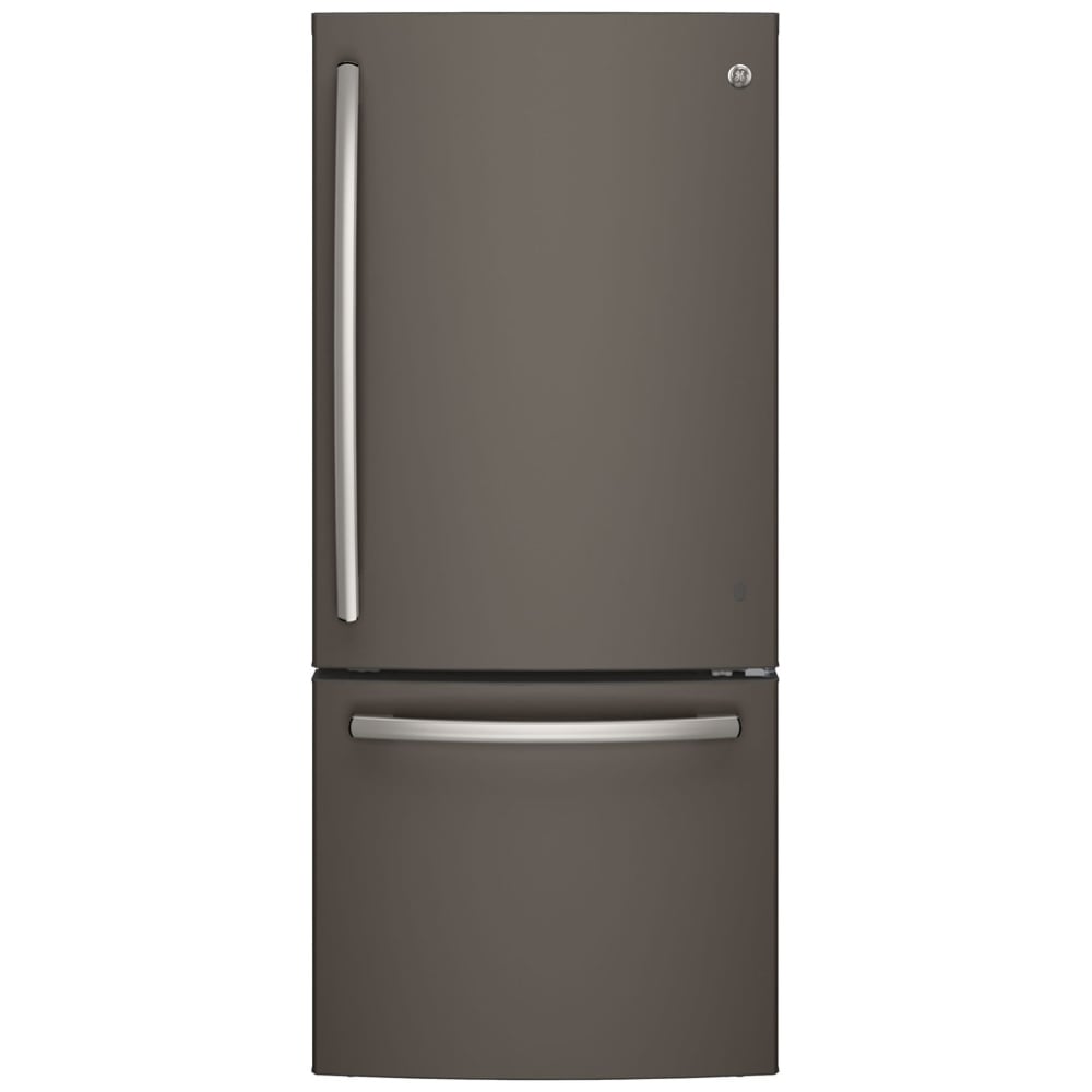 GE GDE21DMKES Bottom Freezer Refrigerator, 30 inch Width, ENERGY STAR Certified, 20.9 cu. ft. Capacity