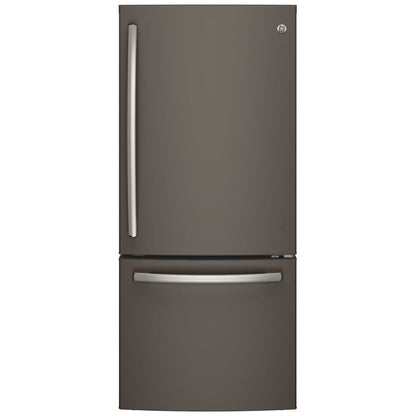 GE GDE21DMKES Bottom Freezer Refrigerator, 30 inch Width, ENERGY STAR Certified, 20.9 cu. ft. Capacity