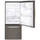 GE GDE21DMKES Bottom Freezer Refrigerator, 30 inch Width, ENERGY STAR Certified, 20.9 cu. ft. Capacity, Slate colour