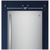 GE GDE25EYKFS Bottom Freezer Refrigerator, 33 inch Width, Ice Dispenser (Freezer Located), ENERGY STAR Certified, 24.8 cu. ft. Capacity, Fingerprint Resistant Stainless Steel colour