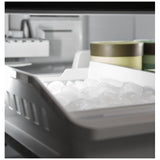 GE GDE25EYKFS Bottom Freezer Refrigerator, 33 inch Width, Ice Dispenser (Freezer Located), ENERGY STAR Certified, 24.8 cu. ft. Capacity, Fingerprint Resistant Stainless Steel colour