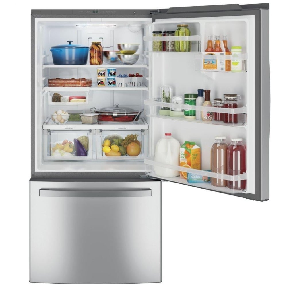 GE GDE25EYKFS Bottom Freezer Refrigerator