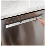 GE GDF650SYVFS Dishwasher, 24 inch Exterior Width, 47 dB Decibel Level, Fully Integrated, Stainless Steel (Interior), 5 Wash Cycles, 16 Capacity (Place Settings), Stainless Steel colour
