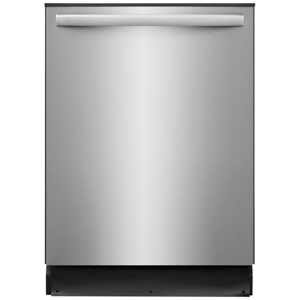 Frigidaire Gallery GDHH4527AF Dishwasher, 24 inch Exterior Width, 51 dB Decibel Level, Fully Integrated, Stainless Interior, 4 Wash Cycles, 14 Capacity (Place Settings), Hard Food Disposal, 2 Loading Racks, Stainless Steel colour