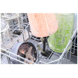 GE GDP630PYRFS Dishwasher, 24 inch Exterior Width, 50 dB Decibel Level, Fully Integrated, Plastic Interior, 5 Wash Cycles, Hard Food Disposal, 3 Loading Racks, Stainless Steel colour