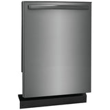 Frigidaire Gallery GDPH4515AD Dishwasher, 24 inch Exterior Width, 52 dB Decibel Level, Fully Integrated, Plastic Interior, 5 Wash Cycles, 14 Capacity (Place Settings), Hard Food Disposal, 2 Loading Racks, Black Stainless Steel colour