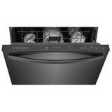 Frigidaire Gallery GDPH4515AD Dishwasher, 24 inch Exterior Width, 52 dB Decibel Level, Fully Integrated, Plastic Interior, 5 Wash Cycles, 14 Capacity (Place Settings), Hard Food Disposal, 2 Loading Racks, Black Stainless Steel colour