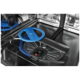 Frigidaire Gallery GDPH4515AD Dishwasher, 24 inch Exterior Width, 52 dB Decibel Level, Fully Integrated, Plastic Interior, 5 Wash Cycles, 14 Capacity (Place Settings), Hard Food Disposal, 2 Loading Racks, Black Stainless Steel colour