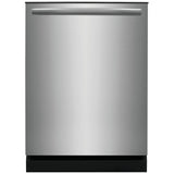 Frigidaire Gallery GDPH4515AF Dishwasher, 24 inch Exterior Width, 52 dB Decibel Level, Fully Integrated, Plastic Interior, 5 Wash Cycles, 14 Capacity (Place Settings), Hard Food Disposal, 2 Loading Racks, Stainless Steel colour