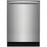 Frigidaire Gallery GDPH4515AF Dishwasher, 24 inch Exterior Width, 52 dB Decibel Level, Fully Integrated, Plastic Interior, 5 Wash Cycles, 14 Capacity (Place Settings), Hard Food Disposal, 2 Loading Racks, Stainless Steel colour