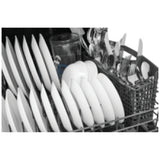 Frigidaire Gallery GDPH4515AF Dishwasher, 24 inch Exterior Width, 52 dB Decibel Level, Fully Integrated, Plastic Interior, 5 Wash Cycles, 14 Capacity (Place Settings), Hard Food Disposal, 2 Loading Racks, Stainless Steel colour