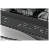 Frigidaire Gallery GDPH4515AF Dishwasher, 24 inch Exterior Width, 52 dB Decibel Level, Fully Integrated, Plastic Interior, 5 Wash Cycles, 14 Capacity (Place Settings), Hard Food Disposal, 2 Loading Racks, Stainless Steel colour