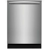 Frigidaire Gallery GDPH4525AF Dishwasher, 24 inch Exterior Width, 42 dB Decibel Level, Fully Integrated, Plastic Interior, 8 Wash Cycles, 14 Capacity (Place Settings), Hard Food Disposal, 2 Loading Racks, Stainless Steel colour