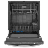 Frigidaire Gallery GDPH4525AF Dishwasher, 24 inch Exterior Width, 42 dB Decibel Level, Fully Integrated, Plastic Interior, 8 Wash Cycles, 14 Capacity (Place Settings), Hard Food Disposal, 2 Loading Racks, Stainless Steel colour