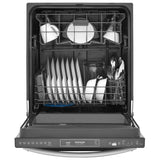 Frigidaire Gallery GDPH4525AF Dishwasher, 24 inch Exterior Width, 42 dB Decibel Level, Fully Integrated, Plastic Interior, 8 Wash Cycles, 14 Capacity (Place Settings), Hard Food Disposal, 2 Loading Racks, Stainless Steel colour