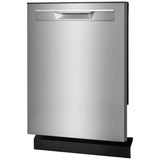 Frigidaire Gallery GDPP4515AF Dishwasher, 24 inch Exterior Width, 52 dB Decibel Level, Fully Integrated, Plastic Interior, 5 Wash Cycles, 14 Capacity (Place Settings), Hard Food Disposal, 2 Loading Racks, Stainless Steel colour