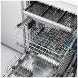 Frigidaire Gallery GDSH4715AD Dishwasher, 24 inch Exterior Width, 47 dB Decibel Level, Fully Integrated, Stainless Interior, 7 Wash Cycles, 14 Capacity (Place Settings), Hard Food Disposal, 3 Loading Racks, Black Stainless Steel colour