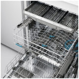 Frigidaire Gallery GDSH4715AD Dishwasher, 24 inch Exterior Width, 47 dB Decibel Level, Fully Integrated, Stainless Interior, 7 Wash Cycles, 14 Capacity (Place Settings), Hard Food Disposal, 3 Loading Racks, Black Stainless Steel colour