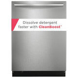 Frigidaire Gallery GDSH4715AF Dishwasher, 24 inch Exterior Width, 47 dB Decibel Level, Fully Integrated, Stainless Interior, 7 Wash Cycles, 14 Capacity (Place Settings), Hard Food Disposal, 3 Loading Racks, Stainless Steel colour