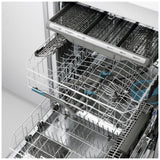 Frigidaire Gallery GDSH4715AF Dishwasher, 24 inch Exterior Width, 47 dB Decibel Level, Fully Integrated, Stainless Interior, 7 Wash Cycles, 14 Capacity (Place Settings), Hard Food Disposal, 3 Loading Racks, Stainless Steel colour