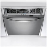 Frigidaire Gallery GDSH4715AF Dishwasher, 24 inch Exterior Width, 47 dB Decibel Level, Fully Integrated, Stainless Interior, 7 Wash Cycles, 14 Capacity (Place Settings), Hard Food Disposal, 3 Loading Racks, Stainless Steel colour