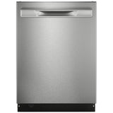 Frigidaire Gallery GDSP4715AF Dishwasher, 24 inch Exterior Width, 47 dB Decibel Level, Fully Integrated, Stainless Interior, 7 Wash Cycles, 14 Capacity (Place Settings), Hard Food Disposal, 3 Loading Racks, Stainless Steel colour