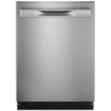 Frigidaire Gallery GDSP4735AF Dishwasher, 24 inch Exterior Width, 45 dB Decibel Level, Fully Integrated, Stainless Interior, 7 Wash Cycles, 14 Capacity (Place Settings), Hard Food Disposal, 3 Loading Racks, Stainless Steel colour