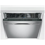 Frigidaire Gallery GDSP4735AF Dishwasher, 24 inch Exterior Width, 45 dB Decibel Level, Fully Integrated, Stainless Interior, 7 Wash Cycles, 14 Capacity (Place Settings), Hard Food Disposal, 3 Loading Racks, Stainless Steel colour