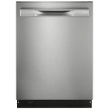 Frigidaire Gallery GDSP4735AF Dishwasher, 24 inch Exterior Width, 45 dB Decibel Level, Fully Integrated, Stainless Interior, 7 Wash Cycles, 14 Capacity (Place Settings), Hard Food Disposal, 3 Loading Racks, Stainless Steel colour