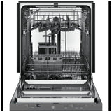 GE GDT225SSLSS Dishwasher, 24 inch Exterior Width, 51 dB Decibel Level, Fully Integrated, Stainless Interior, 3 Wash Cycles, 12 Capacity (Place Settings), Hard Food Disposal, 2 Loading Racks, Wifi Enabled, Stainless Steel colour