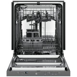 GE GDT225SSLSS Dishwasher, 24 inch Exterior Width, 51 dB Decibel Level, Fully Integrated, Stainless Interior, 3 Wash Cycles, 12 Capacity (Place Settings), Hard Food Disposal, 2 Loading Racks, Wifi Enabled, Stainless Steel colour