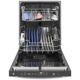 GE GDT635HSRSS Dishwasher, 24 inch Exterior Width, 50 dB Decibel Level, Fully Integrated, Plastic Interior, 5 Wash Cycles, 16 Capacity (Place Settings), Hard Food Disposal, 2 Loading Racks, Wifi Enabled, Stainless Steel colour