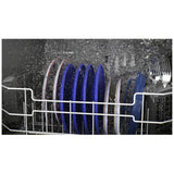 GE GDT635HSRSS Dishwasher, 24 inch Exterior Width, 50 dB Decibel Level, Fully Integrated, Plastic Interior, 5 Wash Cycles, 16 Capacity (Place Settings), Hard Food Disposal, 2 Loading Racks, Wifi Enabled, Stainless Steel colour