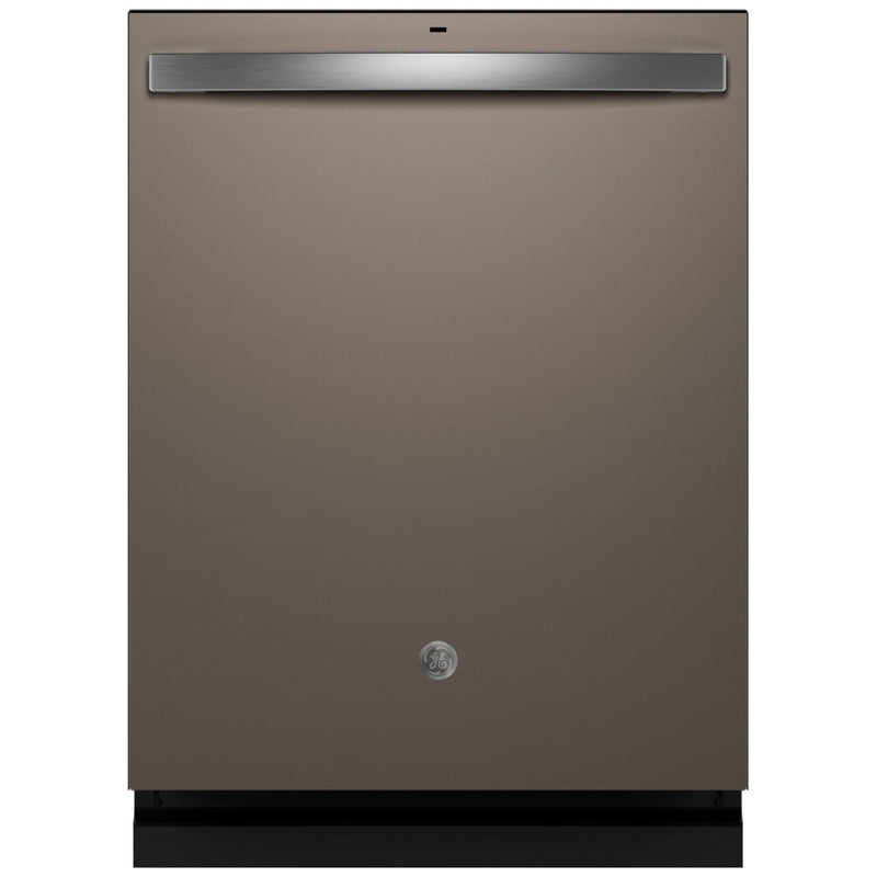GE GDT670SMVES Dishwasher, 24 inch Exterior Width, 45 dB Decibel Level, Fully Integrated, Stainless Interior, 5 Wash Cycles, 16 Capacity (Place Settings), Hard Food Disposal, 3 Loading Racks, Wifi Enabled, Slate colour