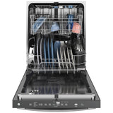 GE GDT670SYVFS Dishwasher, 24 inch Exterior Width, 45 dB Decibel Level, Fully Integrated, Plastic Interior, 5 Wash Cycles, 16 Capacity (Place Settings), 3 Loading Racks, Stainless Steel colour