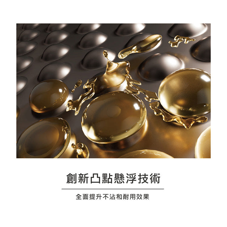 Velosan VE00304-HW Pebble Series Nonstick 10''Fry Pan With Lid