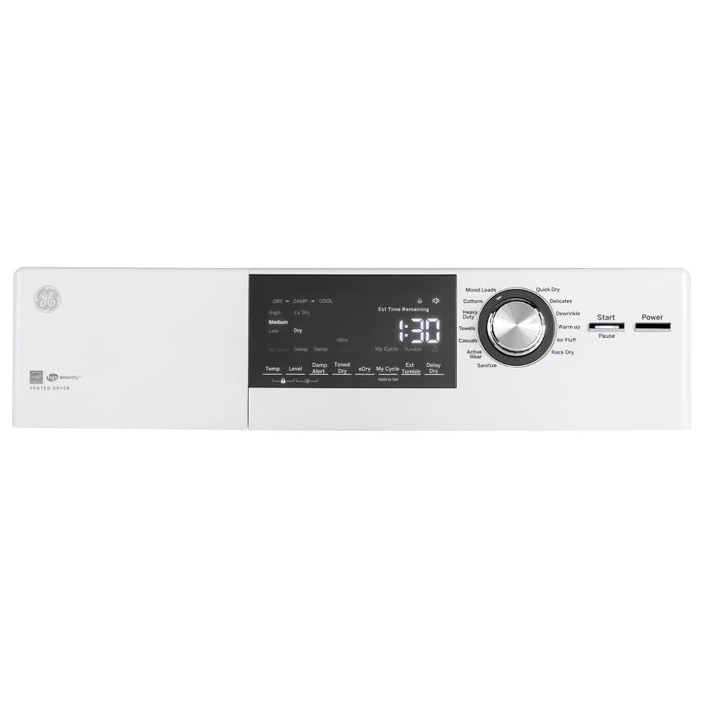 GE GFD14JSINWW Electric Dryer