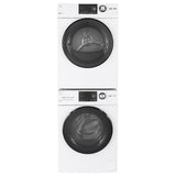 GE GFD14JSINWW Electric Dryer, 4.1 cu. ft. Dryer Capacity, 13 Dry Cycles, 3 Temperature Settings, Vented, Stackable, White colour
