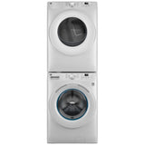 GE GFD35ESMYWW Electric Dryer, 7.8 cu. ft. Dryer Capacity, 8 Dry Cycles, 4 Temperature Settings, Vented, Stackable, Wifi Enabled, White colour